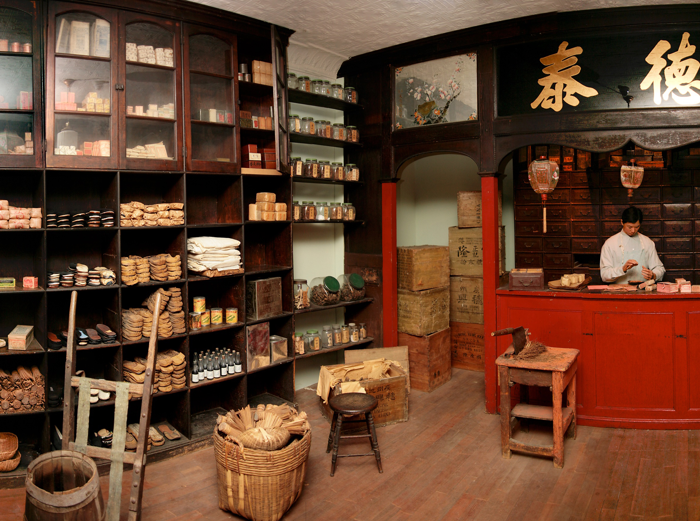 gallery view of Tuck High Chinatown shop recreation