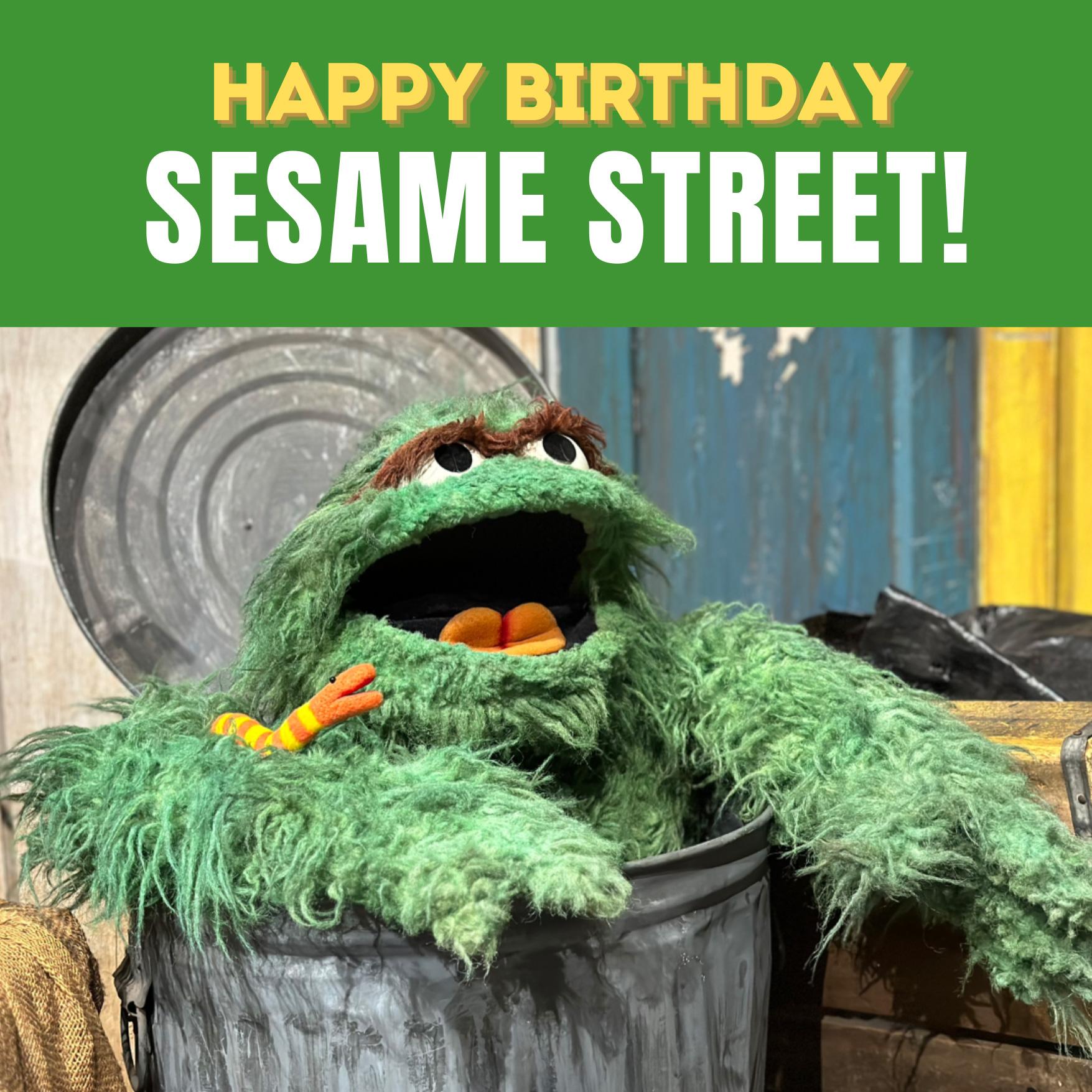 Happy Birthday Sesame Street! 