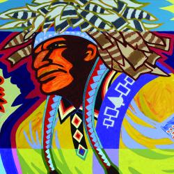 Detail of artwork from Represent