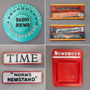 Spiller Newspaper Paperweight Collection